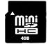 Transcend 4GB miniSDHC (SD 2.0 SPD Class 4)