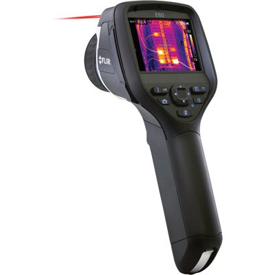 FLIR Compact Infrared Thermal Imaging Camera - 320 x 240 IR Resolution, -4deg F to 1202deg F Temperature Range, Model# FLIR E60