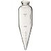 Kimble Kimax 45243-200 Glass 100mL Graduated Oil Short Cone Centrifuge Tube for Petroleum Field Testing, Graduated in % (100 mL = 200%), Calibrated 'To Contain', 6" Length, Clear, Case of 6