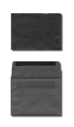 A6 Invitation Envelope - Announcement - 60# Black