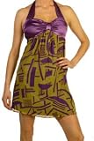 Sale: Jenny Han Silk Georgette Dress in Print