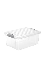 Rotho Set Caja de Almacenamiento 4 Uds. "Compact" A4 13 L Transparente/Transparente
