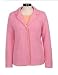 Denim & Co. Ribbed Flat-back Blazer and Stretch T-shirt