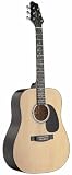 Stagg Sw201n Dreadnought Acoustic Guitar Natural