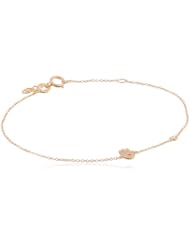 Shy by Sydney Evan Diamond Bezel Hamsa Bracelet