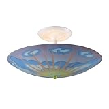 KidShine Semi Flush Mount with Sunshine Shade