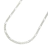 新宿銀の蔵 シルバー925 フィガロチェーン 幅1.7mm 長さ40cm～60cm (60cm) /ネックレスチェーン/鎖/シルバーアクセサリー/