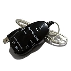 1/4in-to-USB Guitar Link Cable for PC/Mac