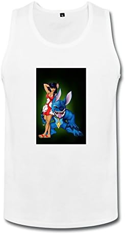 JUJ Lilo And Stitch By Kittyparrish Men's Tank Top White XX-Large