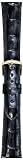 Hadley-Roma Men's MS2006RA-200 20-mm Black Genuine Alligator Leather Watch Strap