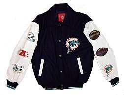 Miami Dolphins Carl Banks Super Bowl Celebration Jacket