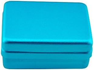 icarekit 1PCs 180 Holes Bur Holder Autoclave Disinfection Box Blue