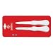 Mundial SCW5674-4 4-Inch Galveston Oyster Knives, Set of 2, White