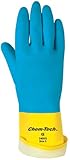Unsupported Neoprene Gloves 28 Mil Neoprene On Latex, Flock Lined, 5409