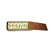 New Thick Jumbo Dominoes/dominos with Spinner Brown Box Double 6 Set 28 Ivory with Black Dots