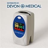 Devon Medical PC60A2 Fingertip Pulse Oximeter with FREE Pouch