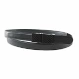 New Diagonal Stripes Genuine Leather Dress Belt