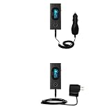 Essential Kit for the iRiver T60 - includes Car and Wall Charger with Rapid Charge Technology - Gomadic Brand w/ TipExchange Technology