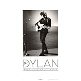(20x28) Bob Dylan with Guitar Music Poster Print
