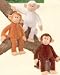 Moya (set of 3: brown, beige, white)