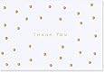 Gold Dots Thank You Notes (Stationery, Note Cards, Boxed Cards)