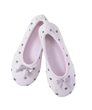 Embroidered Ballerina Slippers