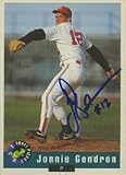 Jonnie Gendron, Pittsburgh Pirates Autographed Card