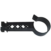 Pipe Clamp Electric Fence Insulator - Black