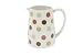 T&G  10710 Jug.Cream&Spot Ceramic(1 Ltr -Gift Boxed)d16x15cm