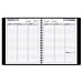 At-A-Glance(R) DayMinder(R) Professional Weekly Planner, Open Scheduling, 6 7/8in. x 8 3/4in., Black, JanuaryDecember 2004