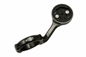 K-Edge Handlebar Mount for Garmin Edge and Forerunner 1/4 Turn Type Computers: Black