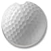 Golf Ball Car Coaster, Single