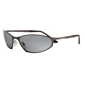 Bolle Sunglasses Limit Shiny Gun Metal Frame with Polarized TNS Gun Lenses