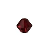 Swarovski Crystal - Bicone garnet 4mm (Sold in packs of 50)