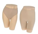 Spanx Set of 2 Hide and Sleek Bodyshapers Mid-thigh & High Waisted Shapers