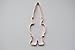 Garden Gnome Cookie Cutter, 2 x 5.25 inches, Handcrafted Copper by The Fussy Pup