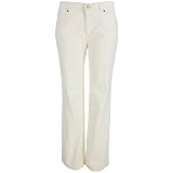 Misses IZOD Solid White Corduroy Pants