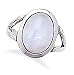 Rainbow Moonstone Ring