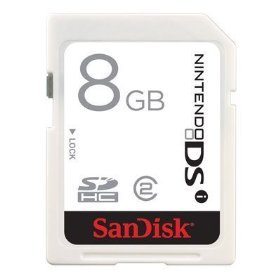 SanDisk 8GB SDHC for Nintendo DSi by 
