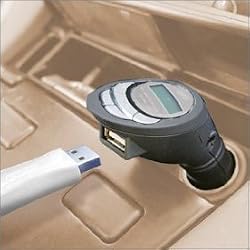 MP3/WMA FM Car Modulator with USB Port/Audio Input