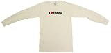 I Heart (Love) 1080p Men's Sweat Shirt Large-White