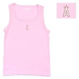 Los Angeles Angels MLB Debut Tank Top Shirt For Women (Pink)