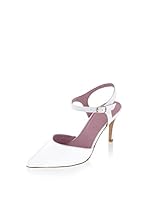 Las Lolas Sandalias de tacón Ls0540 (Blanco)