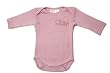 Poppet Handmade Natural Merino Baby Body Suit, Long Sleeve Onesie