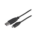 Micro-USB Datenkabel 1,8m mit Ladefunktion für Nokia 2700 Classic, 3120 Classic, 3600 Slide, 5130 XpressMusic, 5220, 5310 XpressMusic, 5320 XpressMusic, 5610 XpressMusic, 5630, 5730, 5800 XpressMusic, 6210 Navigator, 6212 Classic, 6220 Classic, 6303 Classic, 6500 classic, 6500 slide, 6555, 6600 Fold, 6600 Slide, 6700, 6710, 6720, 7210 Supernova, 7310 Supernova, 7500 Prism, 7510 Supernova, 7610 Supernova, 7900, 8600 Luna, 8800 Arte, 8800 Carbon Arte, 8800 Sapphire Arte, E63, E66, E71, E75, N78, N79, N81, N810, N82, N85, N96, N97