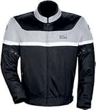 TOURMASTER/CORTECH DRAFT AIR MOTORCYCLE JACKET SILVER/BLACK