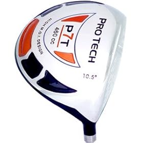 Pro Tech 460 P7T Titanium Driver 12º, Men's Stiff Flex Graphite Shafted