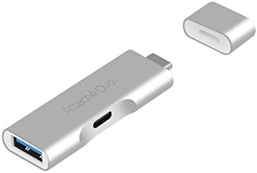 mbeat Attaché Duo USB Type C to USB 3.1 HUB with Type-C Charging Port for New MacBook, Chromebook and More