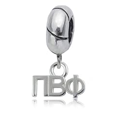 Pi Beta Phi Silver Charm Bead