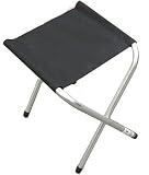 Stansport Camp Stool, Aluminum - Black - Furniture - Chairs/Seating